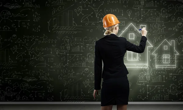 Woman engineer — Stock Photo, Image