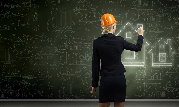 Woman engineer — Stock Photo, Image