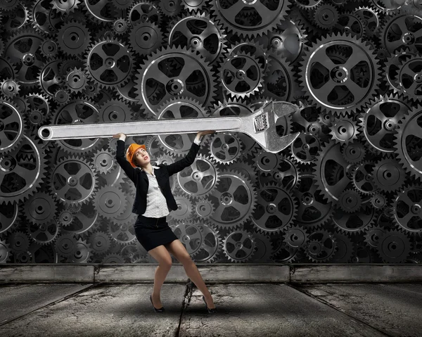 Woman engineer — Stock Photo, Image