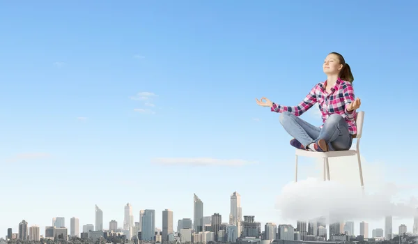 Concepto de meditación — Foto de Stock