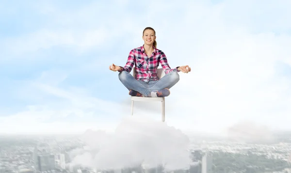 Concepto de meditación — Foto de Stock