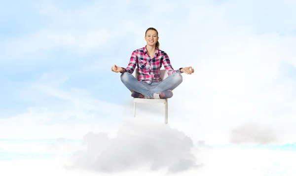 Concepto de meditación — Foto de Stock