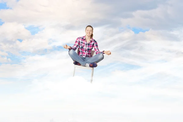 Concepto de meditación — Foto de Stock