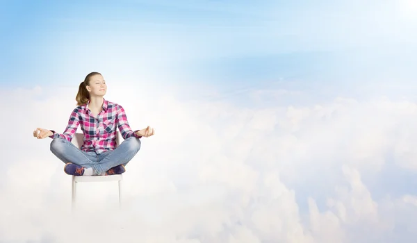 Concepto de meditación — Foto de Stock