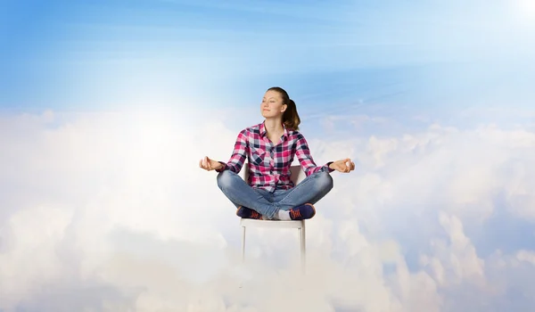 Concetto di meditazione — Foto Stock