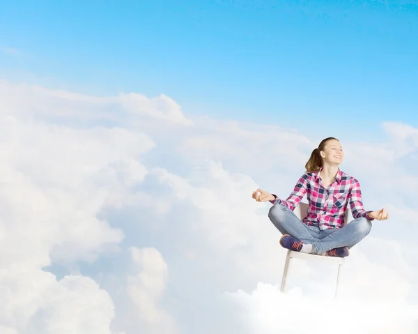 Conceito de meditação — Fotografia de Stock