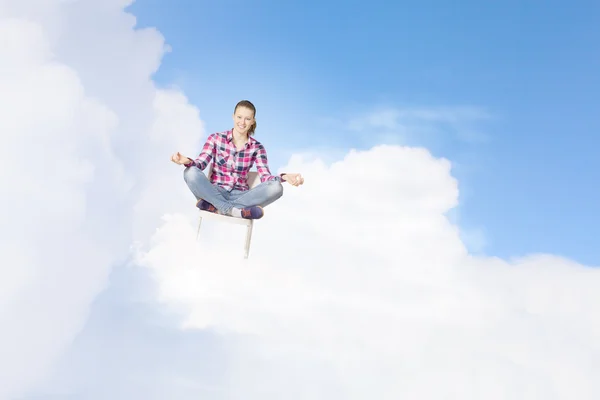 Conceito de meditação — Fotografia de Stock