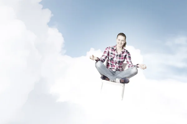 Concepto de meditación — Foto de Stock