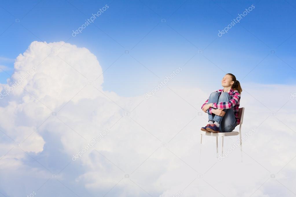 Woman in heaven