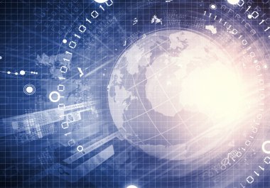 yüksek teknoloji arka planı