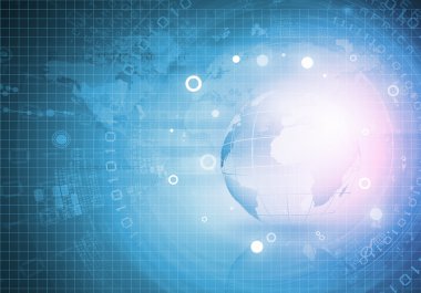 yüksek teknoloji arka planı