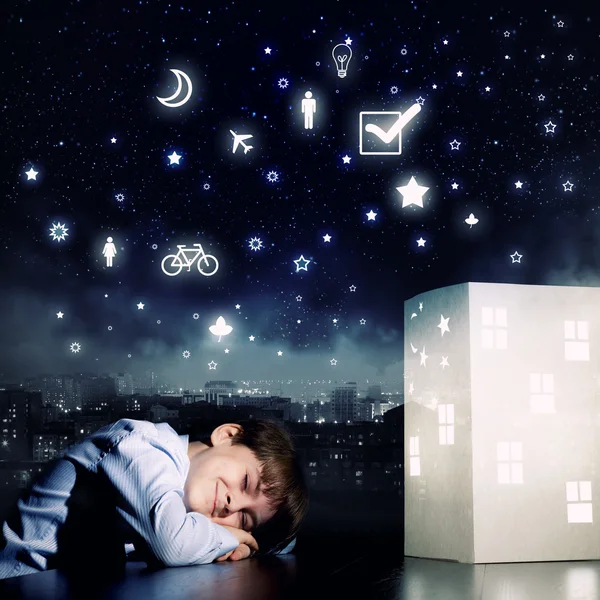 Night dreaming — Stock Photo, Image