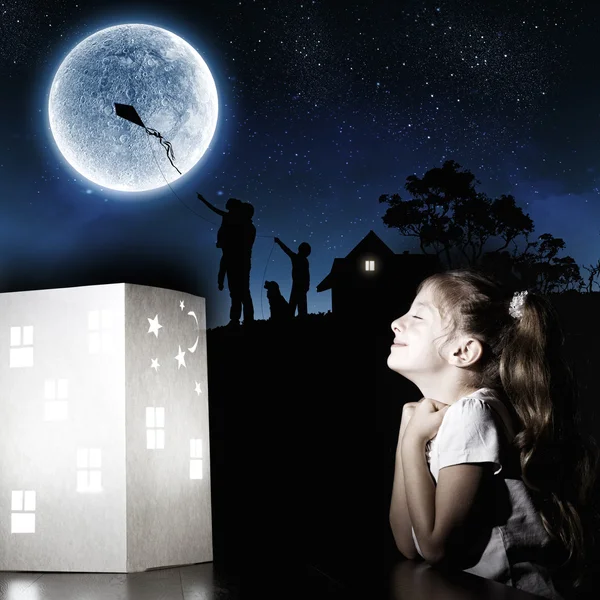 Night dreaming — Stock Photo, Image