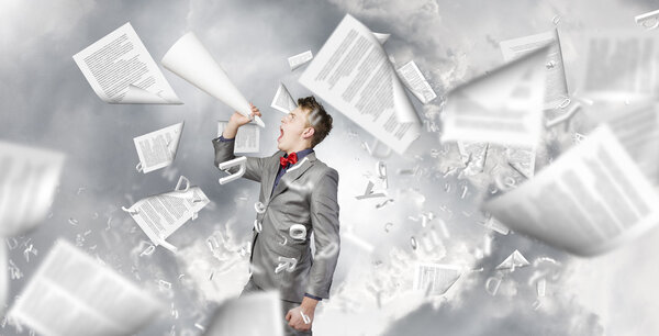 Человек с трубой
