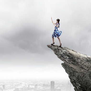 Göz bağını kadında