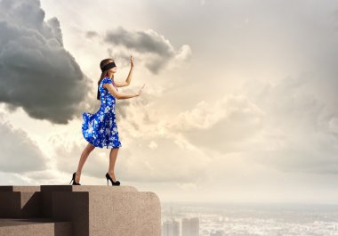 Göz bağını kadında