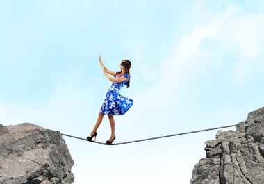 Göz bağını kadında