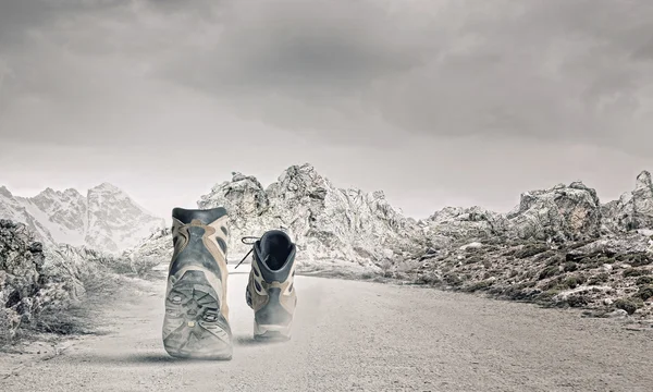 Wandelschoenen — Stockfoto