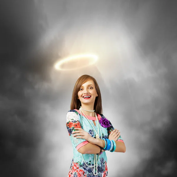 Saint woman — Stock Photo, Image