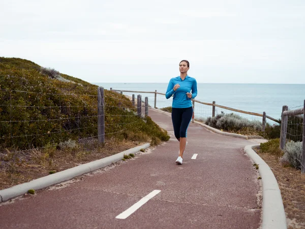 Correre mi tiene così in vita — Foto Stock