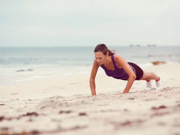 I push myself to meet my goals — Stock Photo, Image