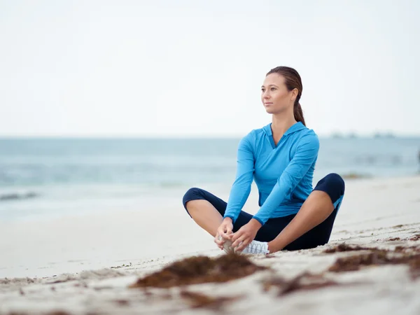 Pausa antes de mi entrenamiento diario — Foto de Stock