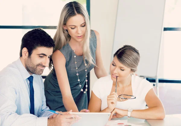 Meeting of great creative minds — Stock Photo, Image