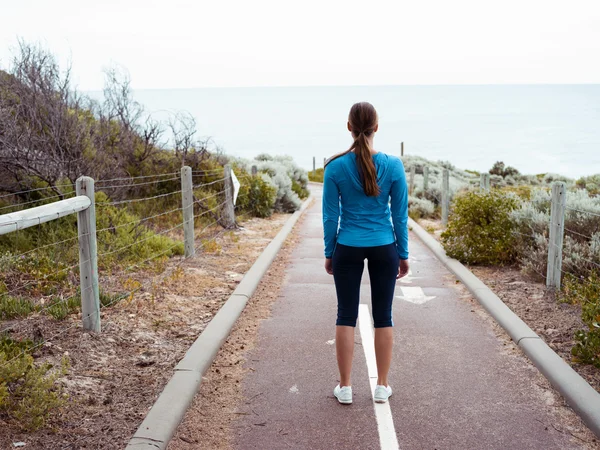 Getting focused and ready to start — Stock Photo, Image