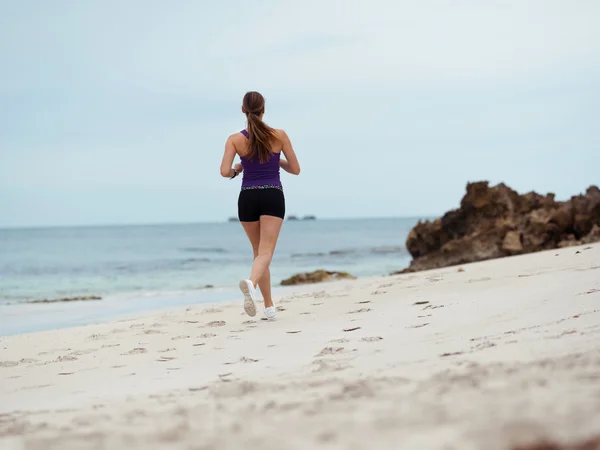 Running in the morning is what I love — Stock Photo, Image