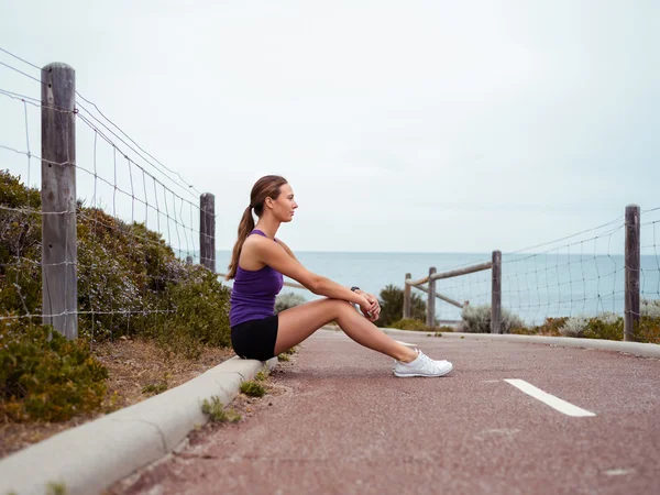 Dat was een geweldige workout — Stockfoto