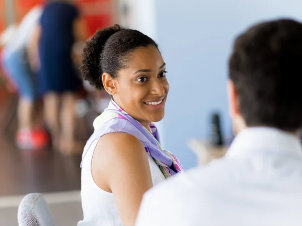 Confident about her future — Stock Photo, Image