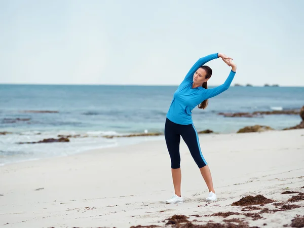 Warming up before a good run — Stock Photo, Image