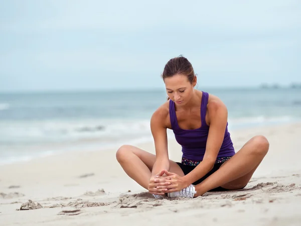 Ich genieße diese Fitness am Morgen — Stockfoto