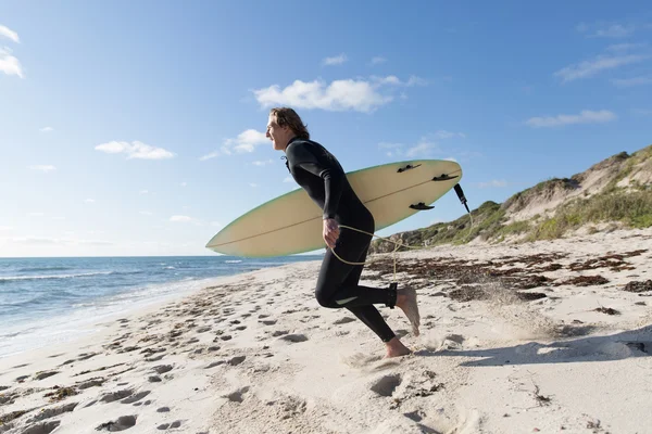 I am ready to ride waves — Stock Photo, Image