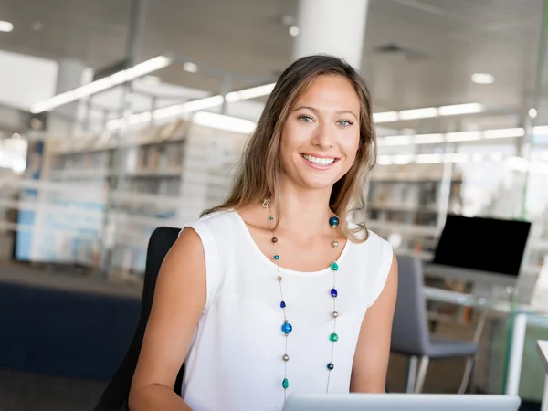 I feel confident with technology — Stock Photo, Image