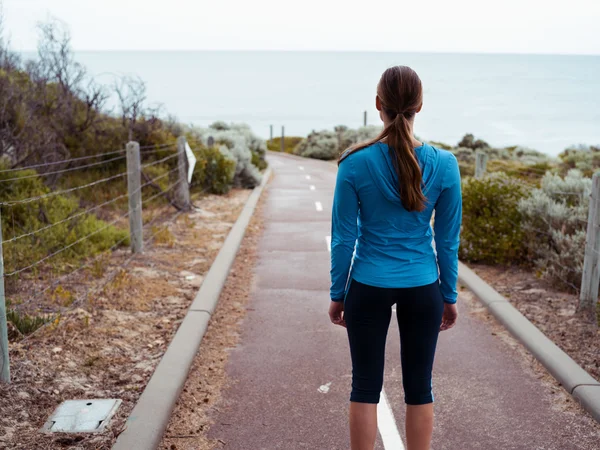 Getting focused and ready to start — Stock Photo, Image