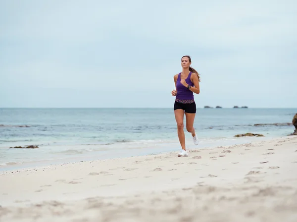 Correr de manhã é o que eu amo — Fotografia de Stock