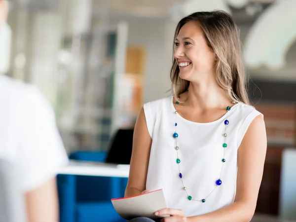 I am happy to meet you — Stock Photo, Image