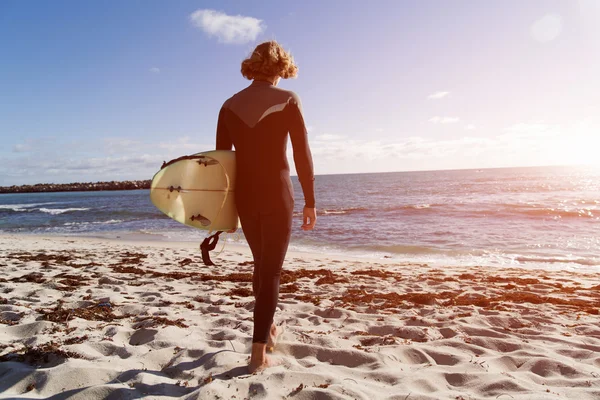 Hej ocean. Jag kommer — Stockfoto