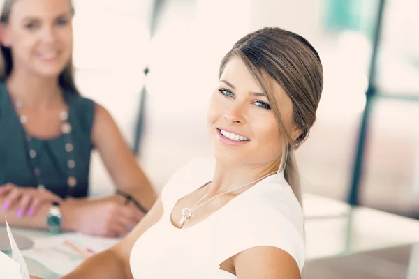 Young and happy to be a part of great team — Stock Photo, Image