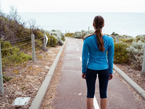 Getting focused and ready to start — Stock Photo, Image