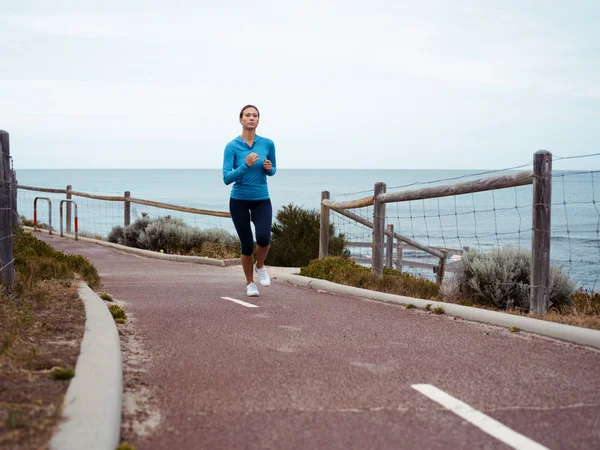 Correr mantém-me tão vivo — Fotografia de Stock