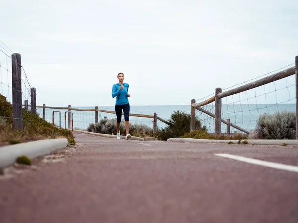 Correr me mantiene vivo — Foto de Stock