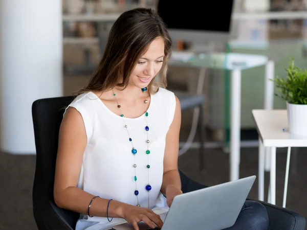 I feel confident with technology — Stock Photo, Image