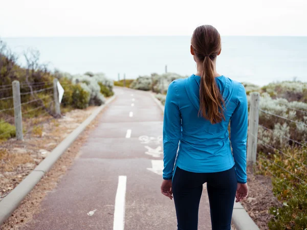 Getting focused and ready to start — Stock Photo, Image