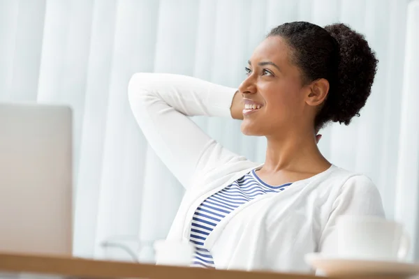 When work is done it is time to relax — Stock Photo, Image