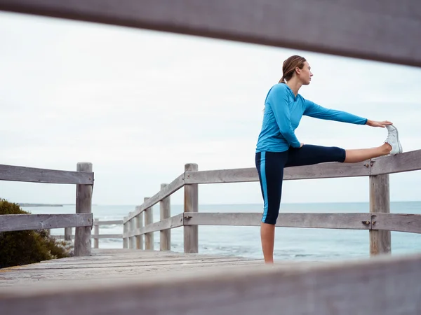 I keep myself in the best shape possible — Stock Photo, Image