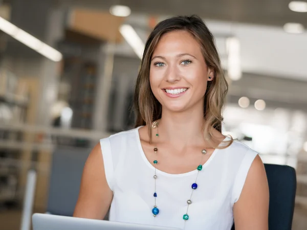 I feel confident with technology — Stock Photo, Image