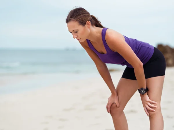 Short break to catch up the breath — Stock Photo, Image