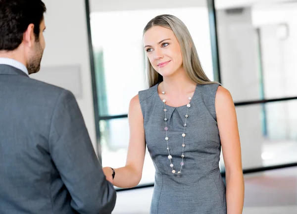 Será una reunión exitosa. — Foto de Stock